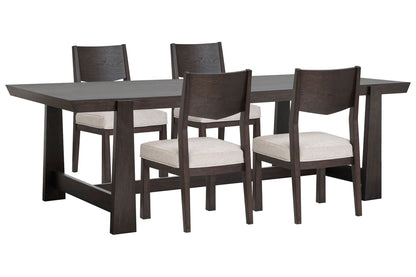 Tauren - Trestle Dining Table Set