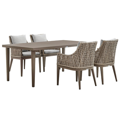 Silvana - Aluminum Outdoor Dining Set