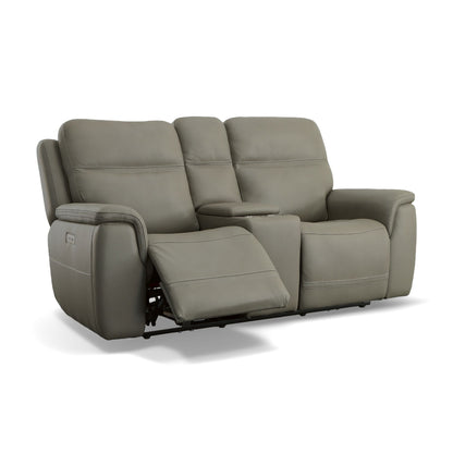 Sawyer - Power Reclining Loveseat With Console, Power Headrests, Lumbar