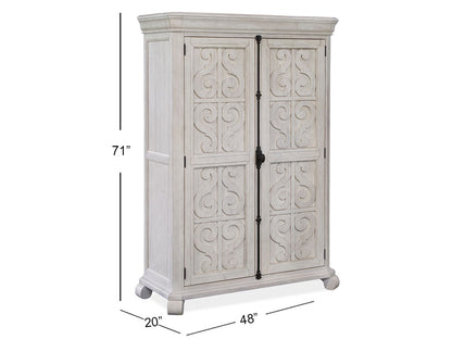 Bronwyn - Armoire - Alabaster