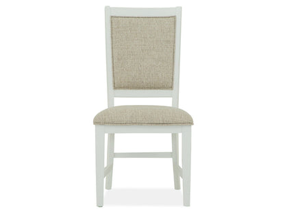 Heron Cove - Step Up Side Chair With Upholstered Seat & Back (Set of 2) - Chalk White