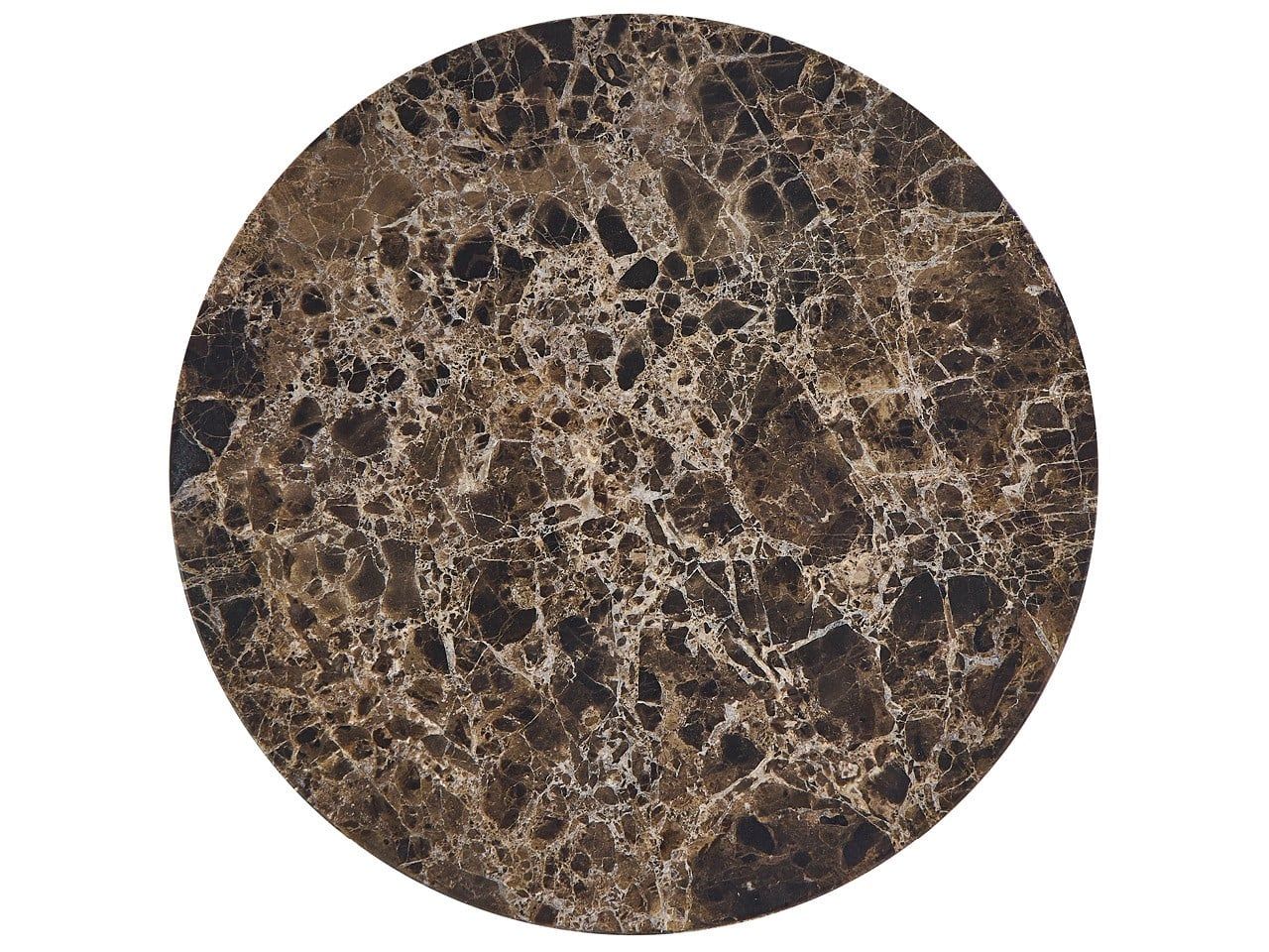 Fenwick - Emperador Table - Dusty Bronze