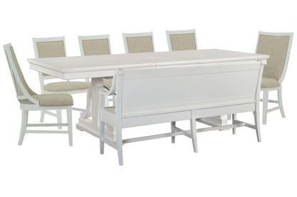 Heron Cove - Extendable Trestle Dining Table Set