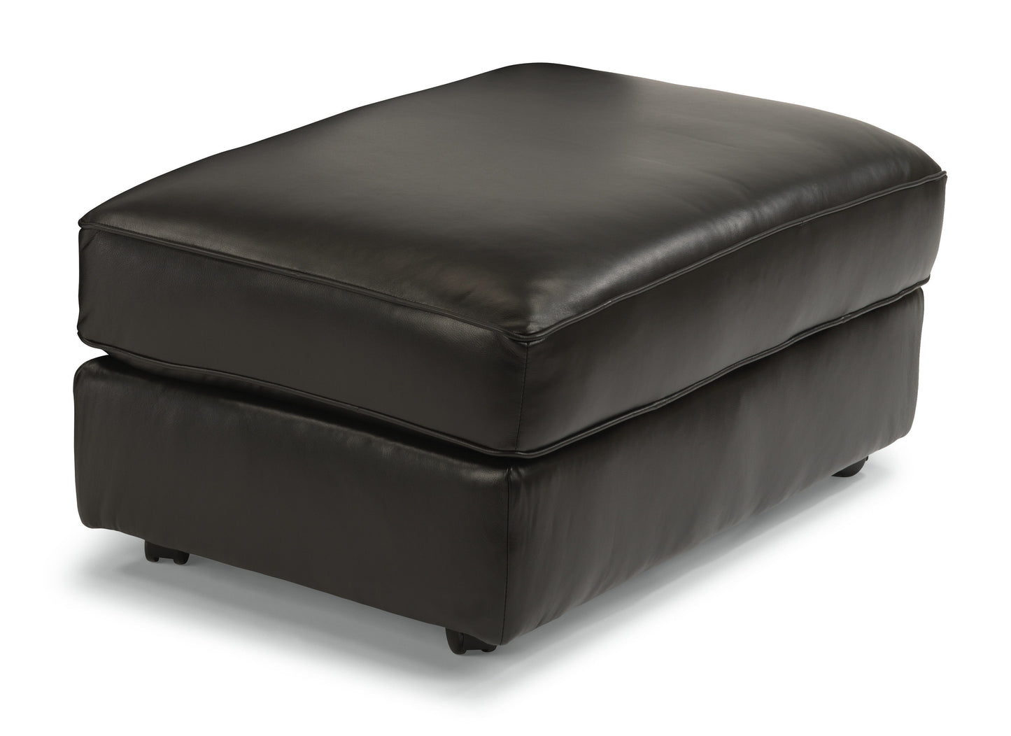 Vail - Leather Cocktail Ottoman