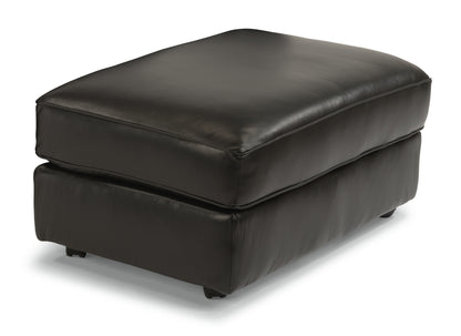 Vail - Leather Cocktail Ottoman