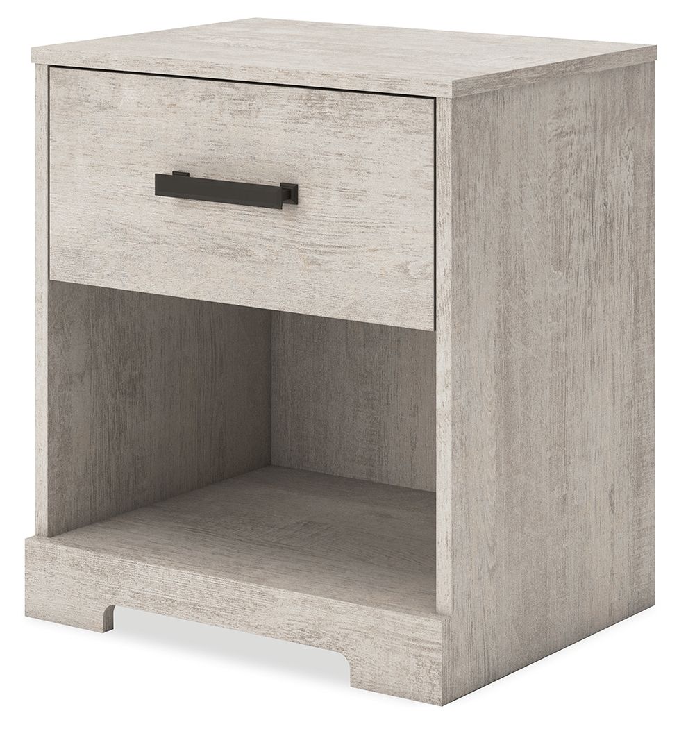 Shawburn - One Drawer Night Stand - Gray