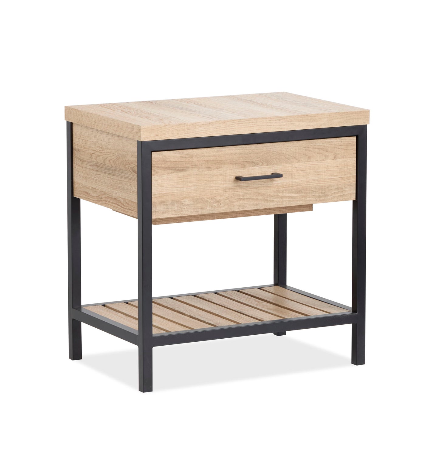 Bastain - Open Nightstand - Putnum Ivory