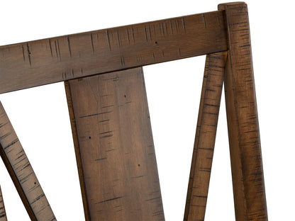 Bay Creek - Counter Chair With Upholstered Seat (Set of 2) - Toasted Nutmeg