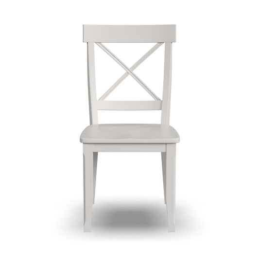 Warwick - 38.5" Wood Dining Chair (Set of 2) - White