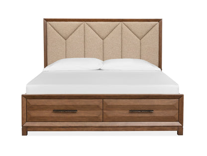 Callisto - Upholstered Panel Storage Bedroom Set