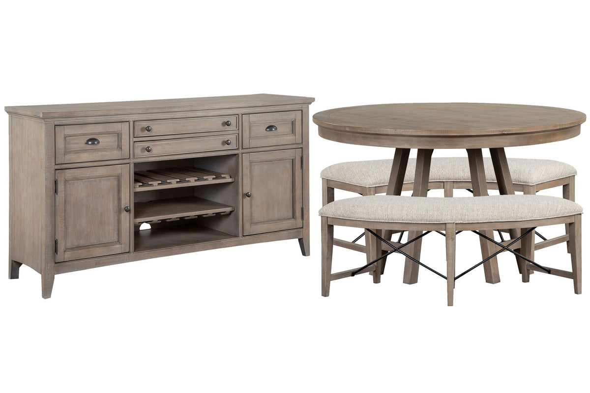 Paxton Place - 52" Round Dining Table Set