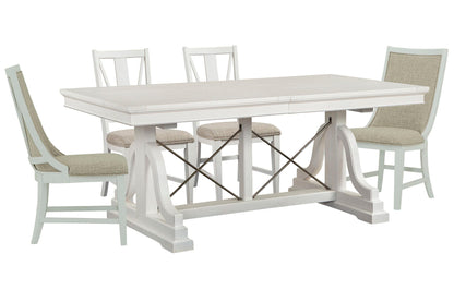 Heron Cove - Extendable Trestle Dining Table Set
