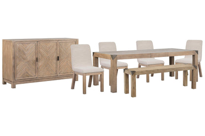 Ainsley - Extendable Rectangular Dining Table Set