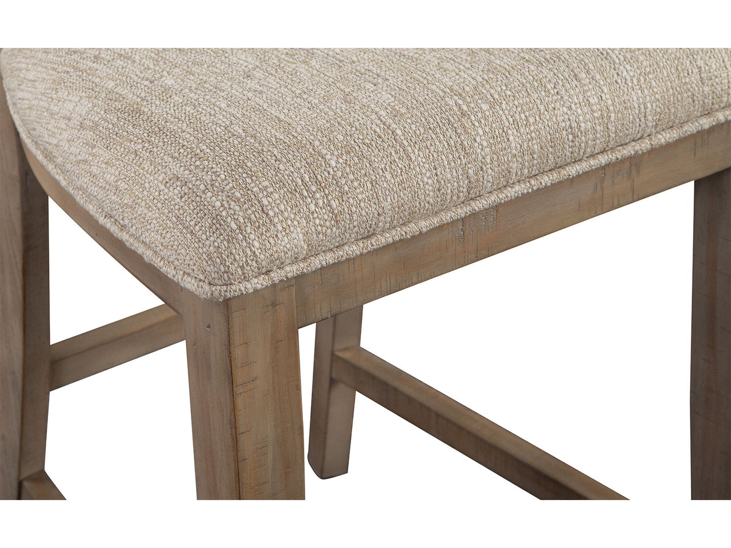 Paxton Place - Counter Chair With Upholstered Seat (Set of 2) - Dovetail Grey