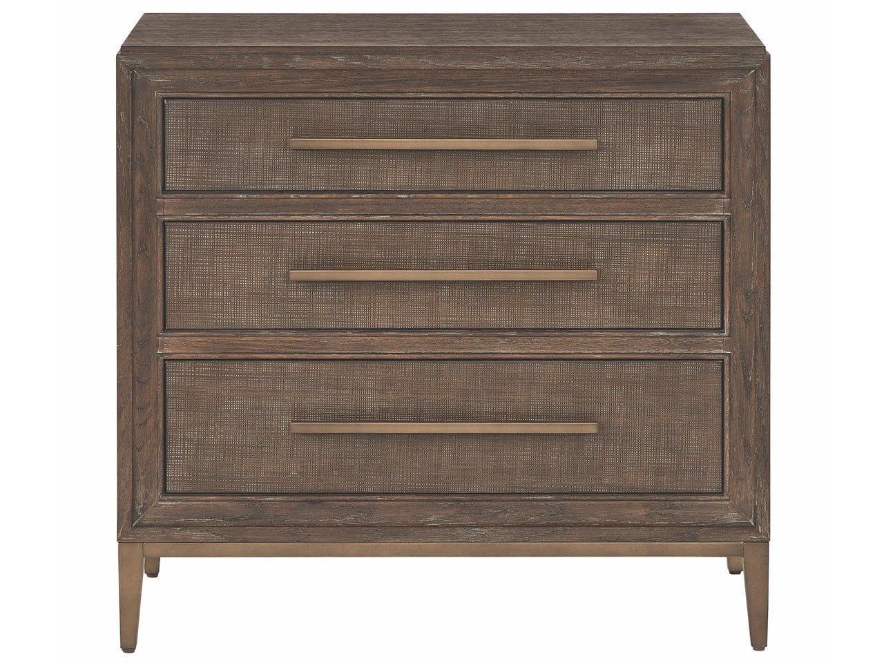 Montclair - Storage Nightstand - Dark Brown