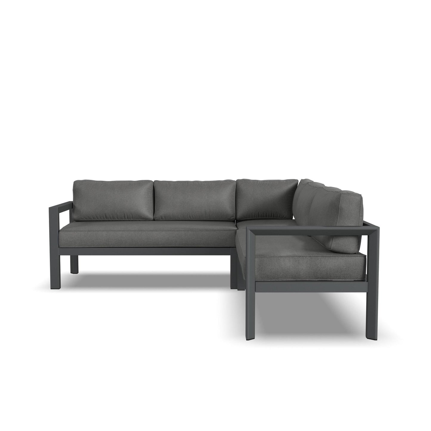 Grayton - 5 Seat Sectional - Dark Gray