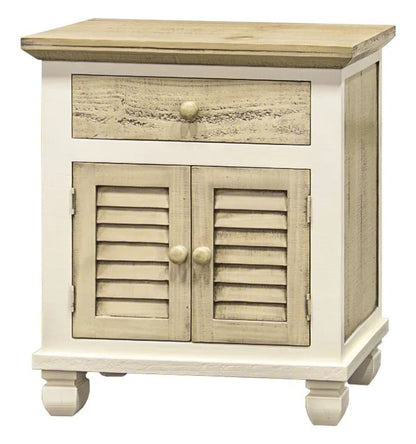 Andrews - Nightstand - Shoreside Swiss Coffee