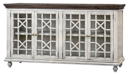 Walker - Console With 4 Glass Doors