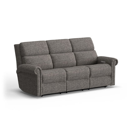 Bernard - Power Reclining Sofa With Console, Power Headrest, & Lumbar