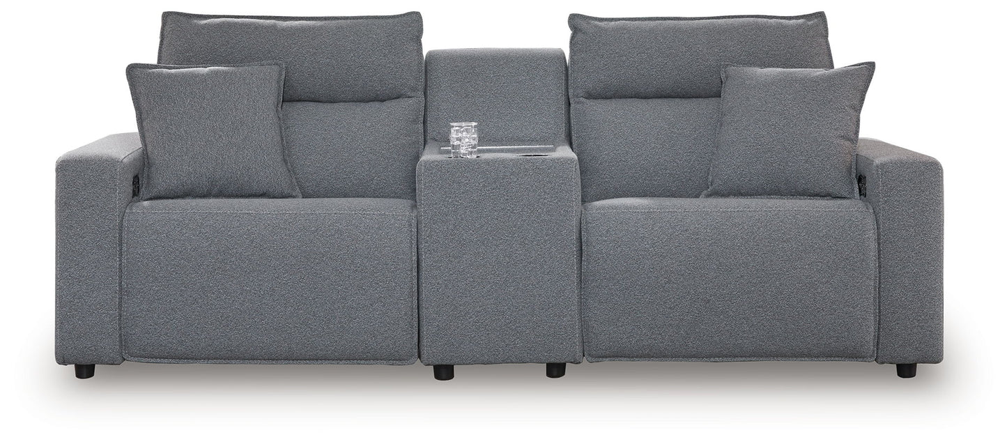 Modmax II - Reclining Sectional - Salt And Pepper