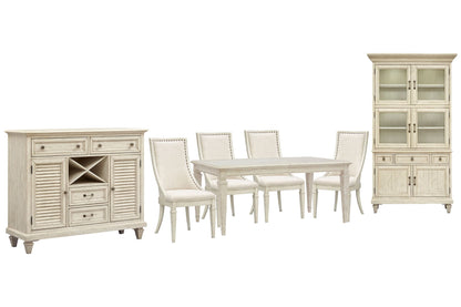 Newport - 7 Piece Extendable Rectangular Dining Table Set