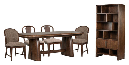 Belville - Extendable Trestle Dining Table Set