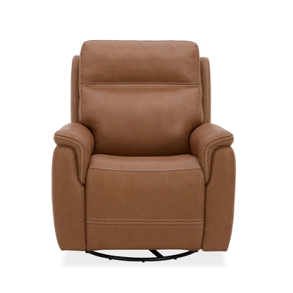 Sawyer - Swivel Glider With Power Headrest, Lumbar, Heat & Massage