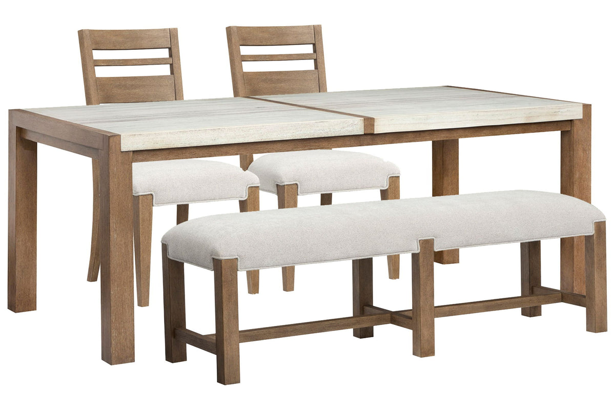 Plum Creek - 4 Piece Rectangular Dining Table Set