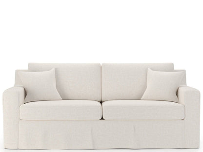 Ryman - Slipcover Apartment Sofa, Special Order - White