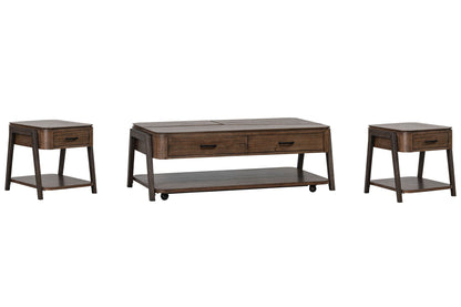 Hallie - Lift Top Storage Cocktail Table Set