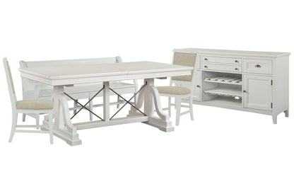 Heron Cove - Extendable Trestle Dining Table Set
