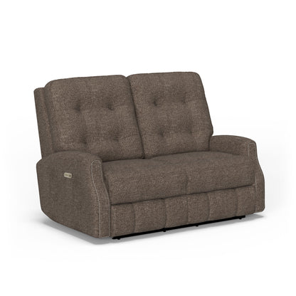 Devon - Reclining Loveseat, Nailhead Trim