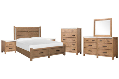 Plum Creek - Panel Storage Bedroom Set