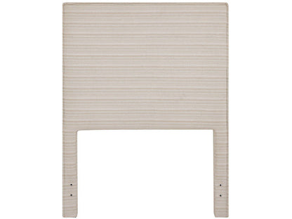Oasis - Upholstered Twin Headboard - Beige / Gray