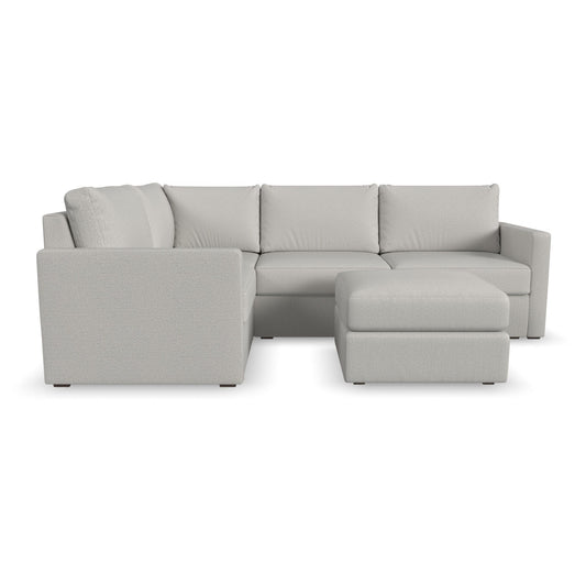 Flex - Sectional with Standard Arm and Ottoman