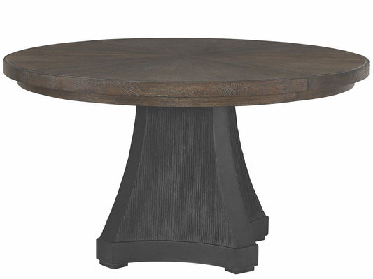 Montclair - Cinder Dining Table - Dark Brown / Dark Gray