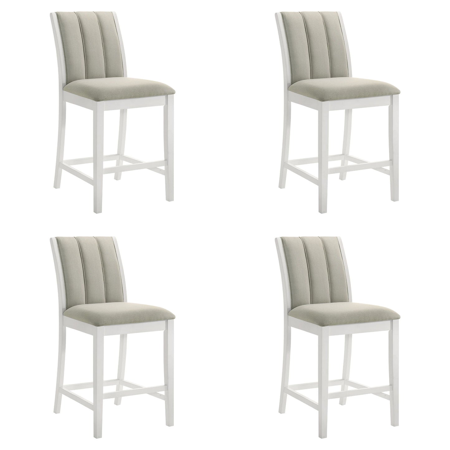 Nolan - 26" Counter Height Rubberwood Barstool