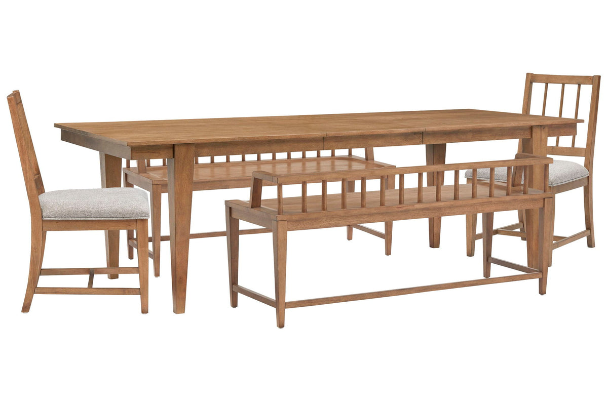 Lindon - Extendable Rectangular Dining Table Set