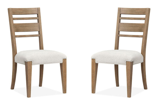 Plum Creek - Upholstered Side Chair With Wood Back (Set of 2)