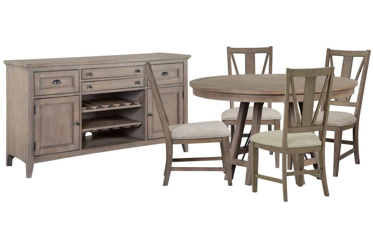 Paxton Place - 52" Round Dining Table Set