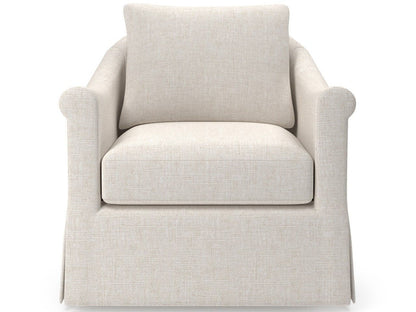 Rowan - Skirted Swivel Glider, Special Order - White