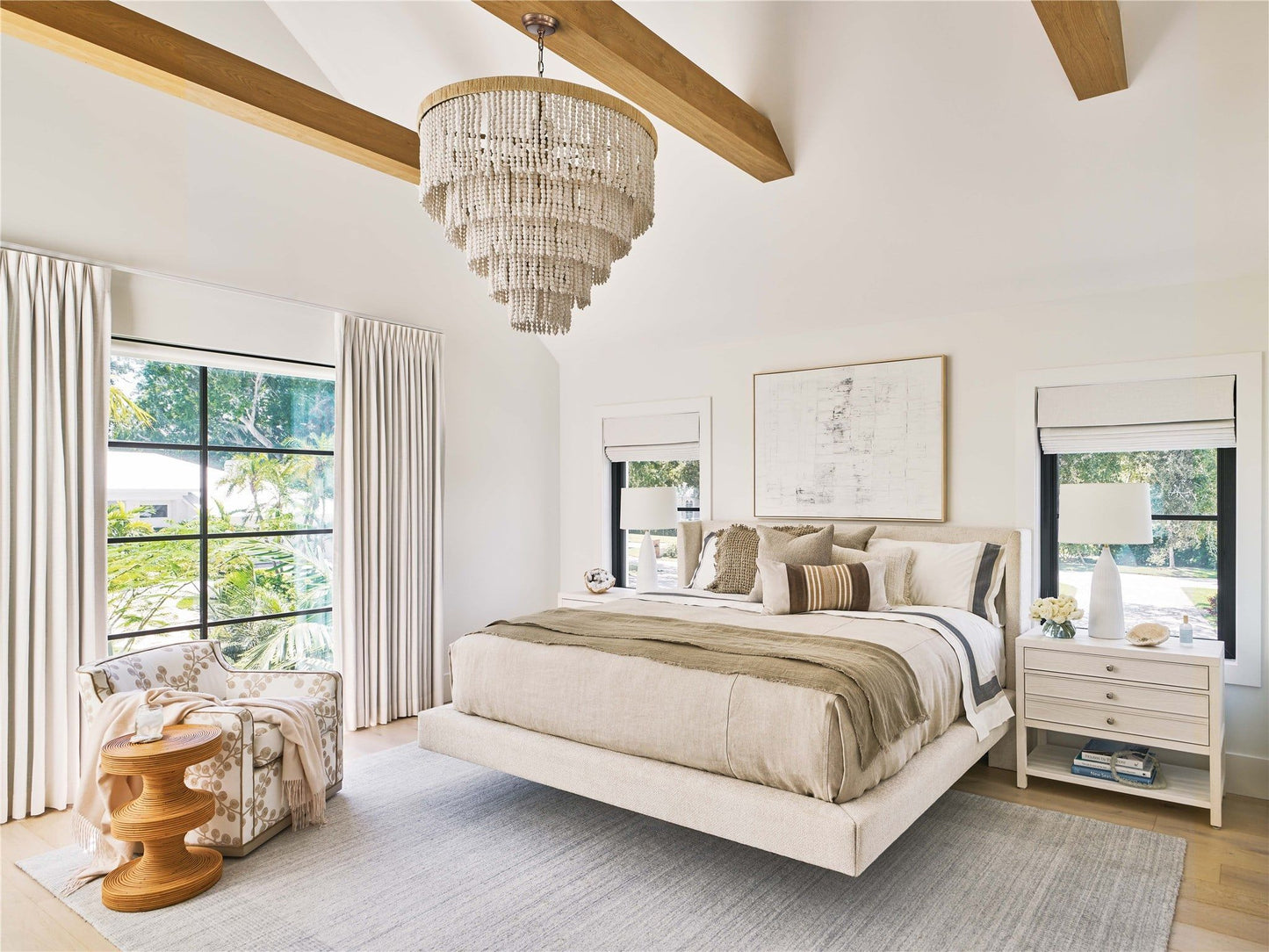 Weekender Coastal Living Home - Sainte-Ann Upholstered Bed