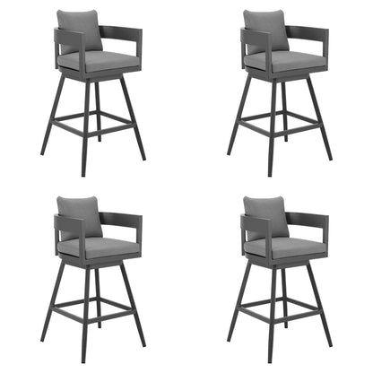 Menorca - Outdoor Patio Swivel Counter Stool Set