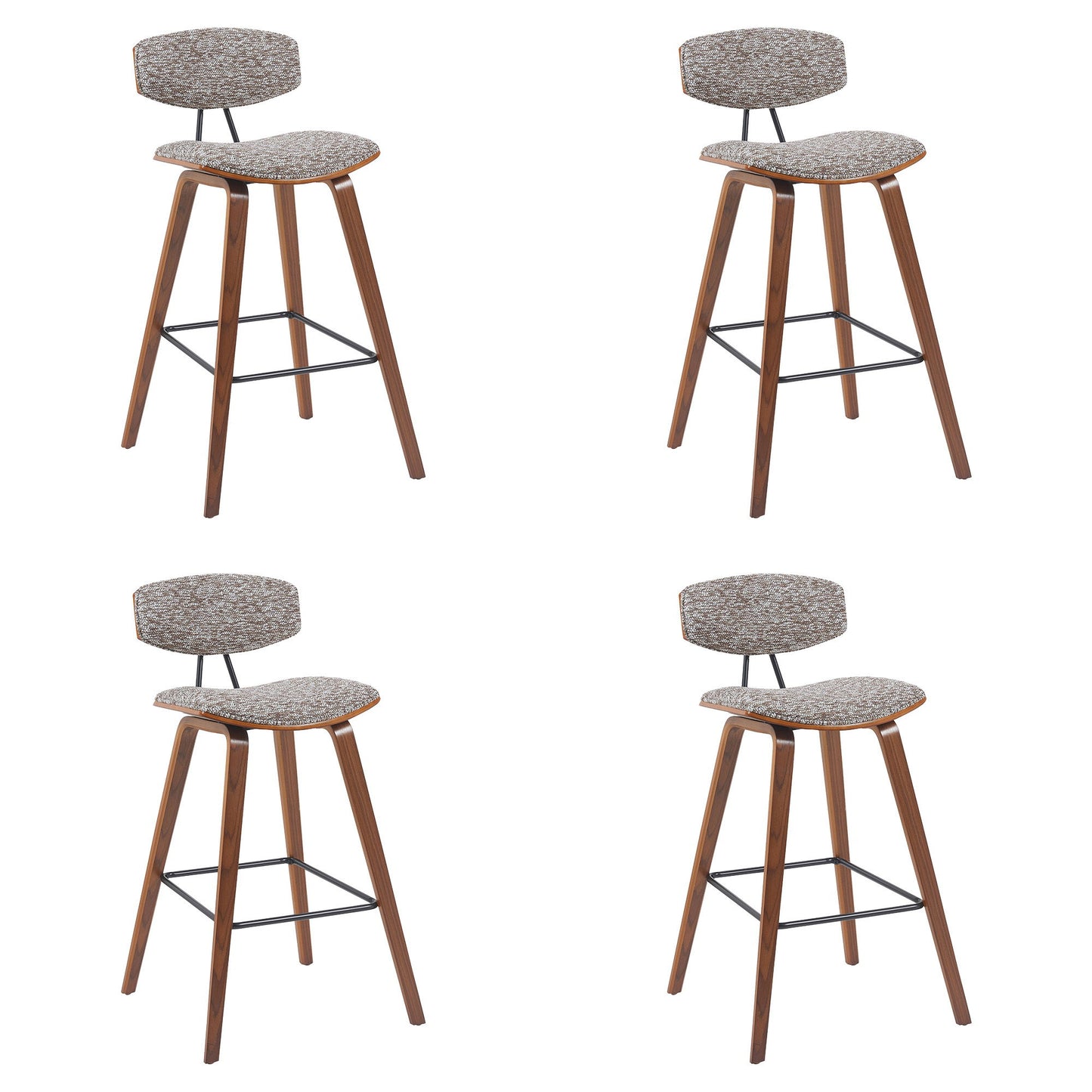 Fox - Mid-Century Bar Stool