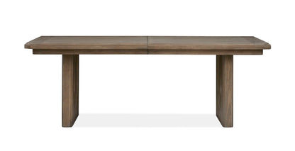 Westbourne - Extendable Trestle Dining Table - Dark Umber