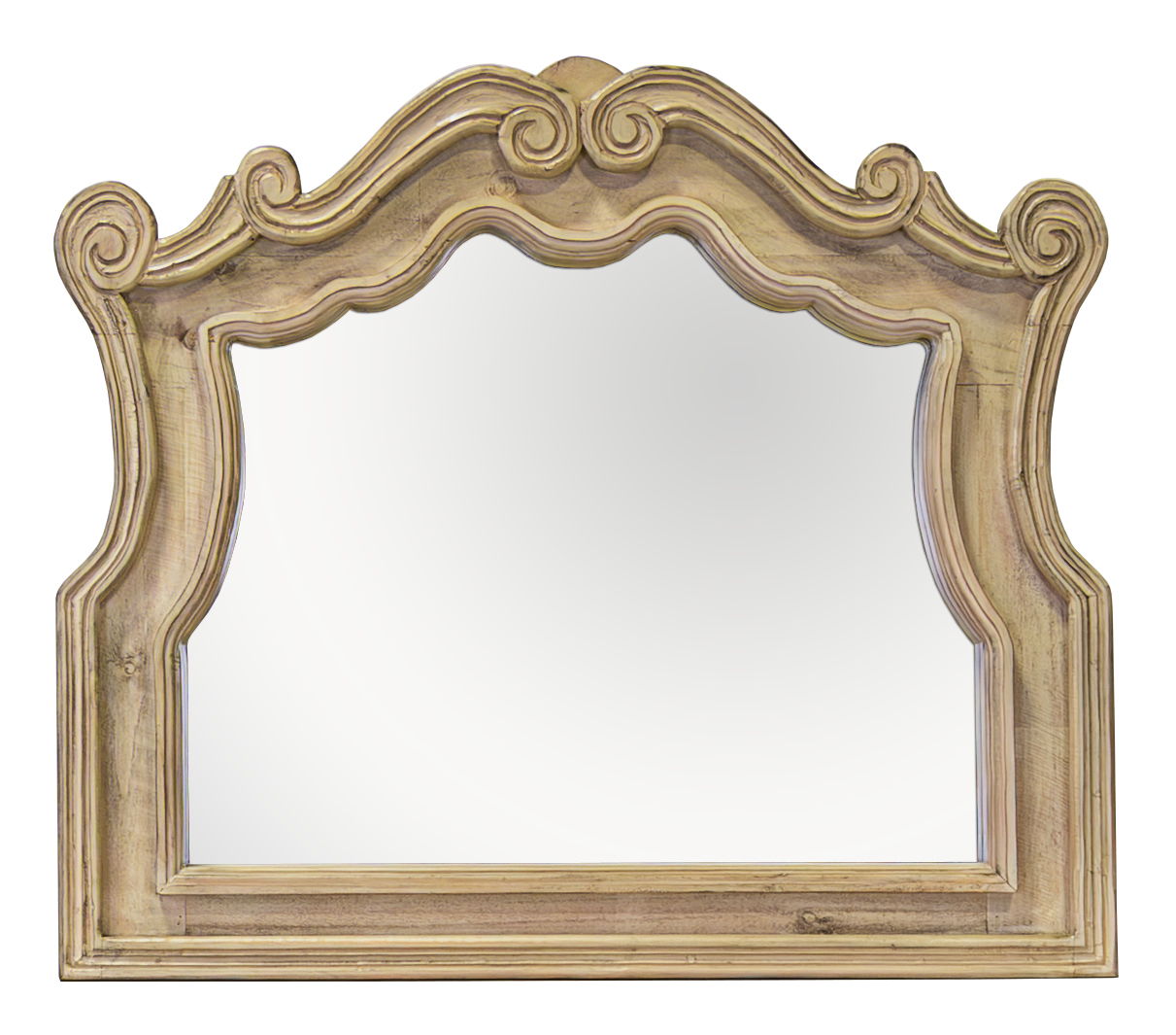 Olivia - Mirror - Creamy Brown