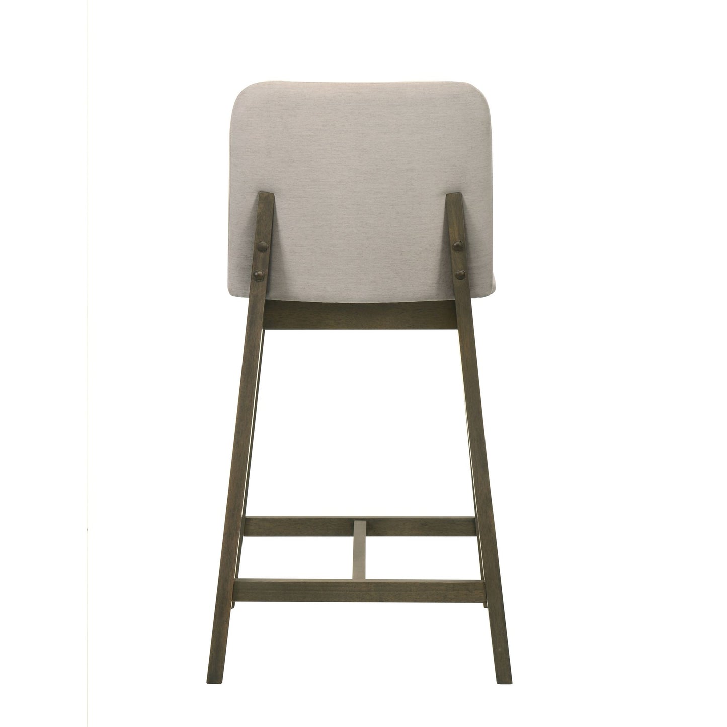 Allin - Upholstered Wood Counter Height Barstool
