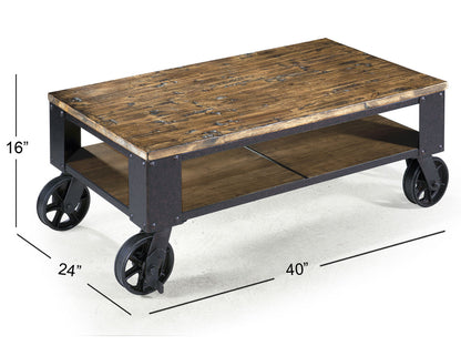 Pinebrook - Rectangular Starter Cocktail Table Set