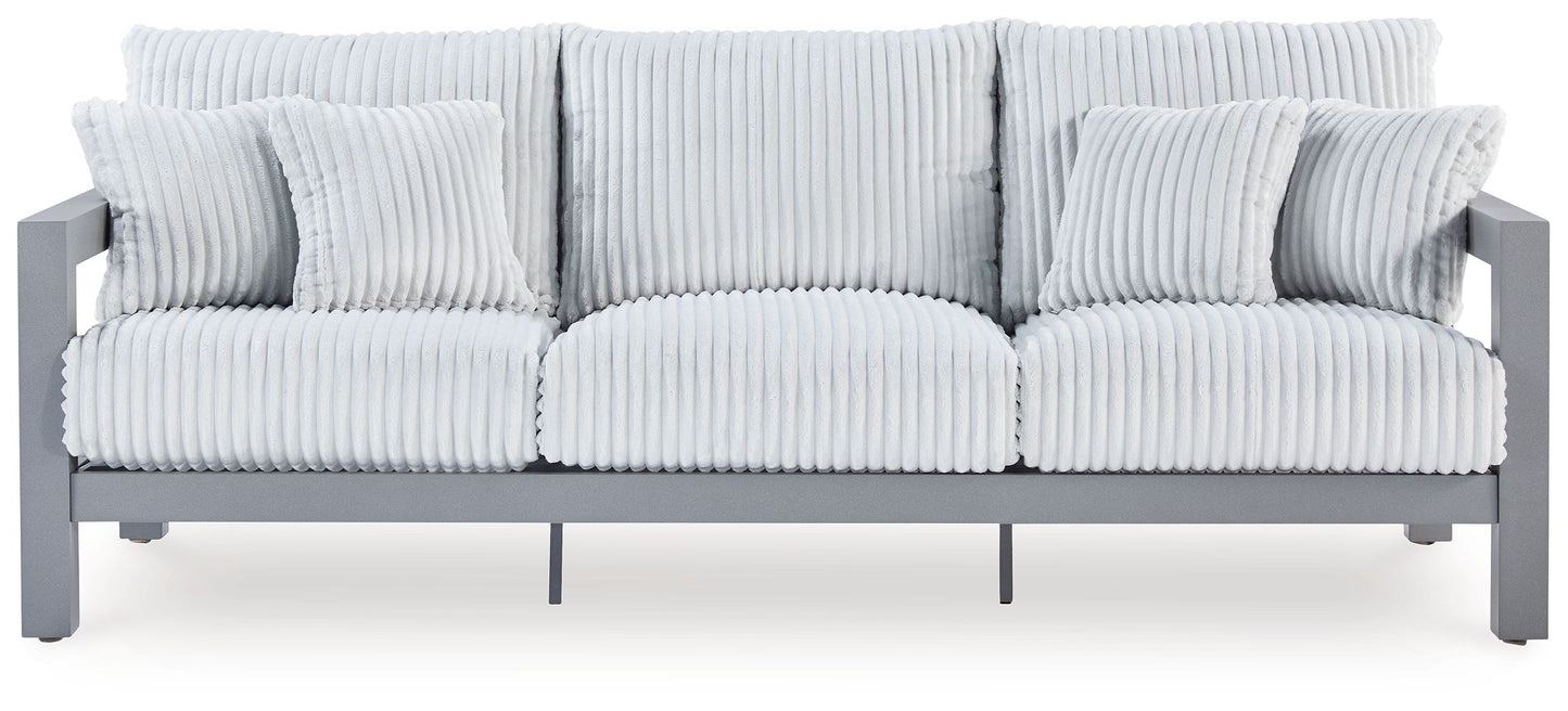 Hurley Park - Sofa With Cushion - Gray