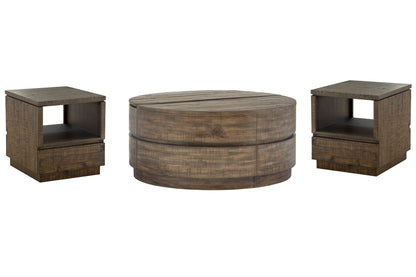 Baisden - Round Lift Top Cocktail Table Set